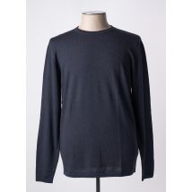 WOOL & CO - Pull noir en merinos - Homme - Taille XXL - Modz