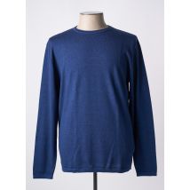 WOOL & CO - Pull bleu en merinos - Homme - Taille XXL - Modz