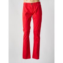 TRAMAROSSA - Pantalon slim rouge en coton - Homme - Taille W33 - Modz