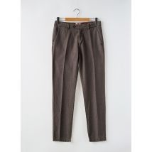 BOB - Pantalon chino marron en coton - Homme - Taille 40 - Modz