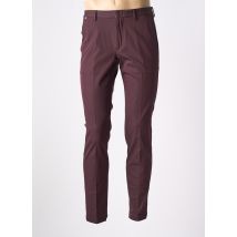HUGO BOSS - Pantalon chino rouge en coton - Homme - Taille 38 - Modz
