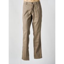 MASON'S - Pantalon chino marron en lin - Homme - Taille 50 - Modz