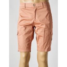 PANAMA - Bermuda orange en coton - Homme - Taille 40 - Modz