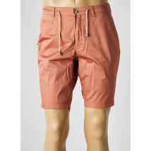 PANAMA - Bermuda orange en coton - Homme - Taille 40 - Modz