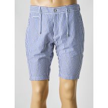PANAMA - Bermuda bleu en coton - Homme - Taille 40 - Modz