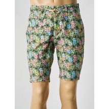 PANAMA - Bermuda vert en coton - Homme - Taille 50 - Modz