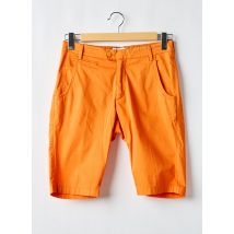 PANAMA - Bermuda orange en coton - Homme - Taille 38 - Modz