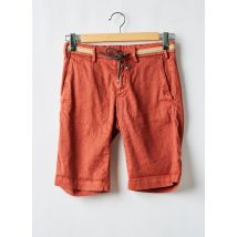 MASON'S - Bermuda orange en lin - Homme - Taille 38 - Modz