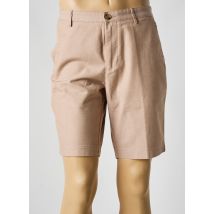 HUGO BOSS - Bermuda marron en coton - Homme - Taille 40 - Modz