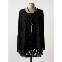 ALAIN MURATI - Tunique manches longues noir en polyester - Femme - Taille 44 - Modz