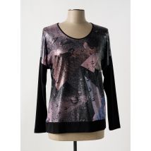 ALAIN MURATI - Polo noir en polyester - Femme - Taille 40 - Modz