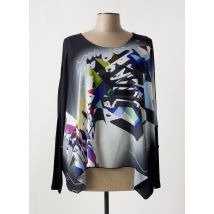 ALAIN MURATI - Tunique manches longues noir en polyester - Femme - Taille 56 - Modz