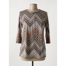 ROMEO POUR JULIETTE - Top beige en polyester - Femme - Taille 40 - Modz