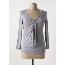 ROMEO POUR JULIETTE - Top gris en viscose - Femme - Taille 38 - Modz
