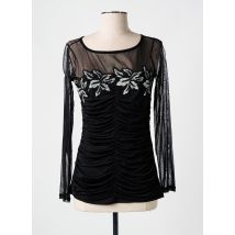 ROMEO POUR JULIETTE - Top noir en polyester - Femme - Taille 38 - Modz