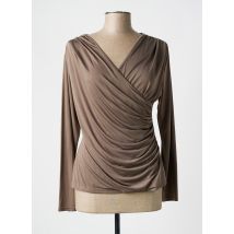 ROMEO POUR JULIETTE - Top marron en polyester - Femme - Taille 42 - Modz