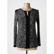ELL'APOSTROPHE - T-shirt gris en viscose - Femme - Taille TU - Modz