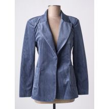 HIPPOCAMPE - Blazer bleu en coton - Femme - Taille 38 - Modz