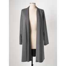 ROMEO POUR JULIETTE - Gilet manches longues gris en polyester - Femme - Taille 36 - Modz