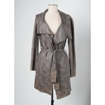 JUS D'ORANGE - Trench gris en coton - Femme - Taille 40 - Modz