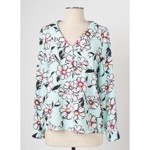 HIPPOCAMPE - Chemisier bleu en polyester - Femme - Taille 36 - Modz