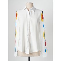 HIPPOCAMPE - Chemisier blanc en polyester - Femme - Taille 36 - Modz