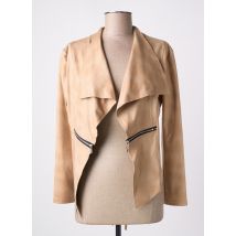 PARISIENNE - Veste casual beige en polyester - Femme - Taille 44 - Modz