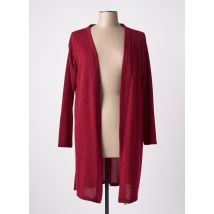 ELL'APOSTROPHE - Gilet manches longues rouge en polyester - Femme - Taille TU - Modz