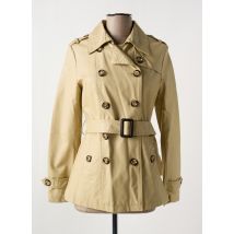 SOFTY - Trench beige en polyurethane - Femme - Taille 34 - Modz