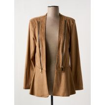 PARISIENNE - Veste casual marron en polyester - Femme - Taille 40 - Modz