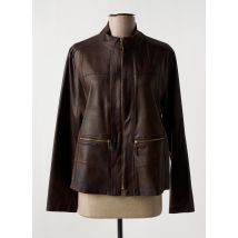 MONACO BLUE - Veste casual marron en polyester - Femme - Taille 40 - Modz