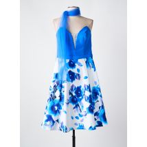 CREATIF PARIS - Robe mi-longue bleu en polyester - Femme - Taille 38 - Modz