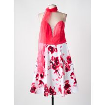 CREATIF PARIS - Robe mi-longue rouge en polyester - Femme - Taille 40 - Modz