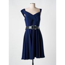 ASHWI - Robe mi-longue bleu en polyester - Femme - Taille 40 - Modz