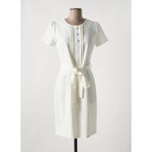 HIPPOCAMPE - Robe mi-longue blanc en polyester - Femme - Taille 42 - Modz