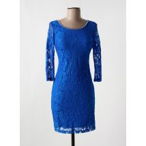 ASHWI - Robe courte bleu en polyester - Femme - Taille 40 - Modz