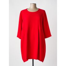 DRESS ADDICT - Robe courte rouge en polyester - Femme - Taille 44 - Modz
