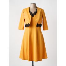 ROMEO POUR JULIETTE - Ensemble robe jaune en polyester - Femme - Taille 40 - Modz