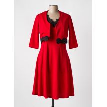 ROMEO POUR JULIETTE - Ensemble robe rouge clair en polyester - Femme - Taille 38 - Modz