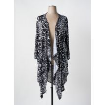 JORGIE PARIS - Gilet manches longues noir en viscose - Femme - Taille TU - Modz