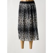 ROMEO POUR JULIETTE - Jupe mi-longue bleu en polyester - Femme - Taille 36 - Modz