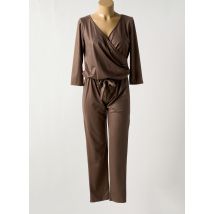ELL'A - Combi-pantalon marron en polyester - Femme - Taille TU - Modz
