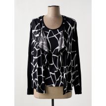 ROMEO POUR JULIETTE - Twin-set noir en polyester - Femme - Taille 38 - Modz