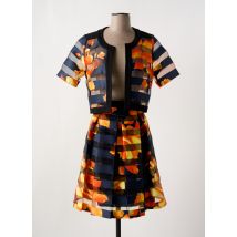 NANA BAILA - Ensemble jupe orange en polyester - Femme - Taille 36 - Modz