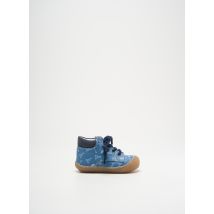 BELLAMY - Bottillons bleu en cuir - Garçon - Taille 20 - Modz