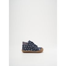 BELLAMY - Bottillons bleu en cuir - Fille - Taille 22 - Modz