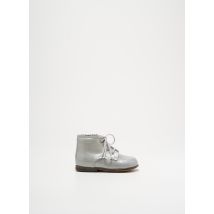 BEBERLIS - Bottillons argent en cuir - Fille - Taille 19 - Modz