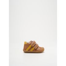 BELLAMY - Bottillons marron en cuir - Garçon - Taille 19 - Modz