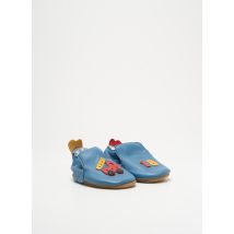 BELLAMY - Chaussons/Pantoufles bleu en cuir - Garçon - Taille TU - Modz