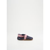BELLAMY - Chaussons/Pantoufles bleu en cuir - Fille - Taille TU - Modz
